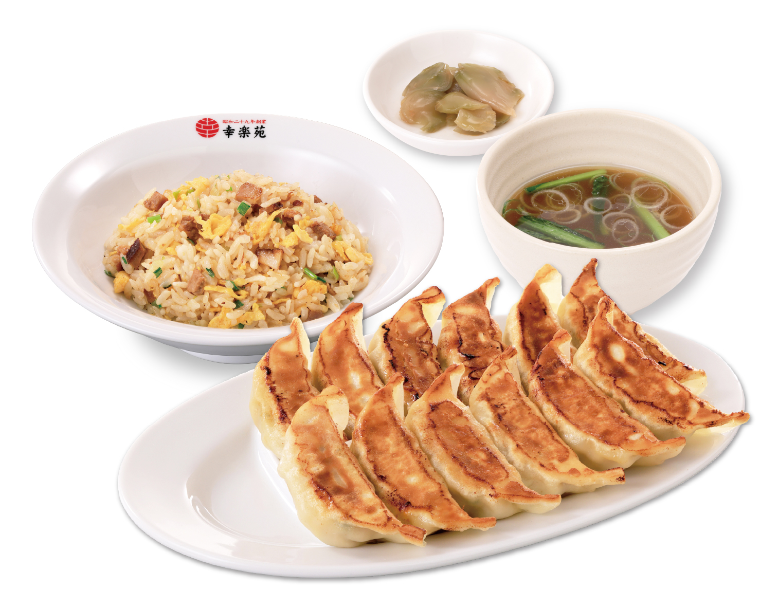 W餃子チャーハンセット