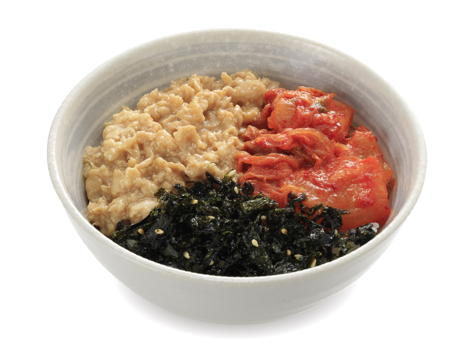 鶏そぼろキムチ丼
