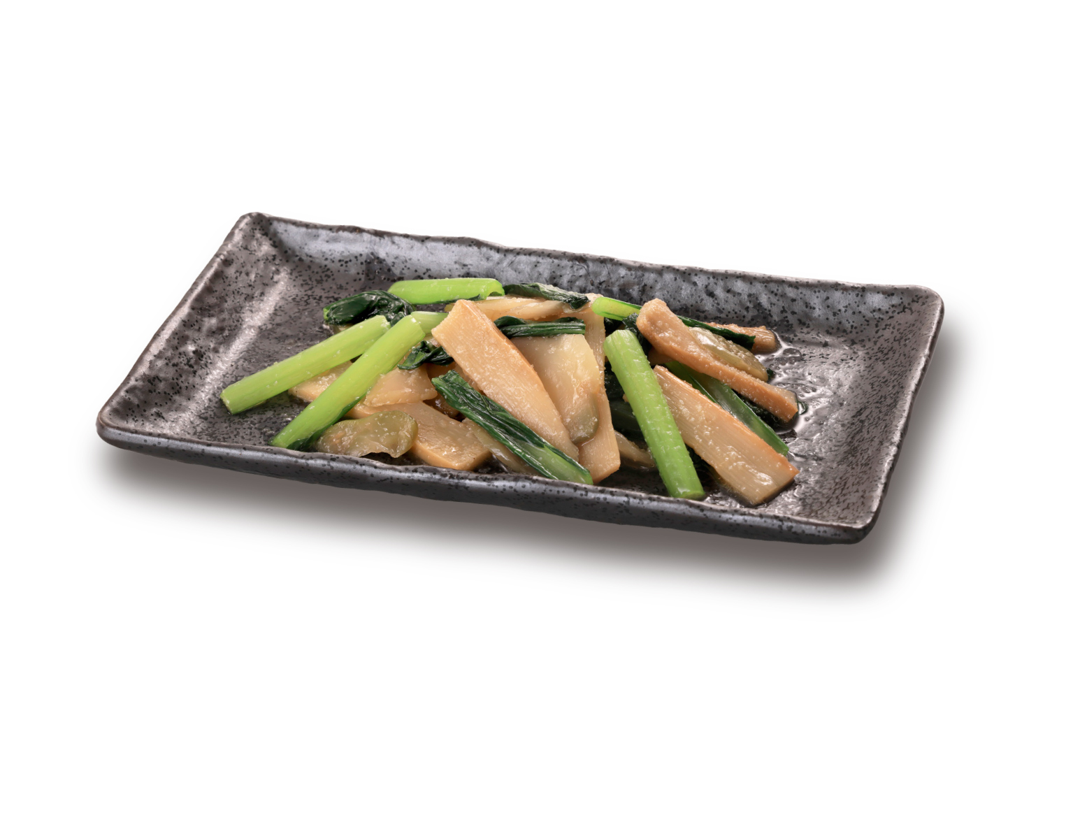 メンマとザーサイの青菜炒め