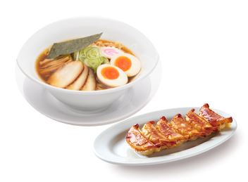 味よし中華そば＆焼餃子セット