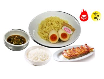 つけ麺＆焼餃子＆半ライスセット