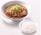パーコー風からあげらーめん＆半ライス