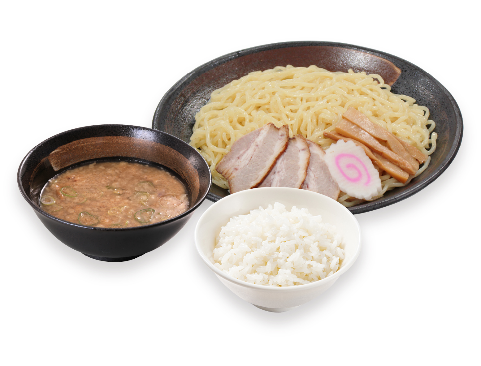 魚介豚骨つけめん＆半ライスセット