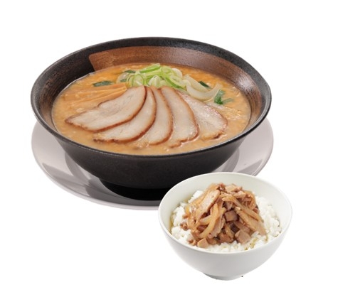 味噌とんこつらーめん＆チャーシュー丼セット(11：00〜16：00)